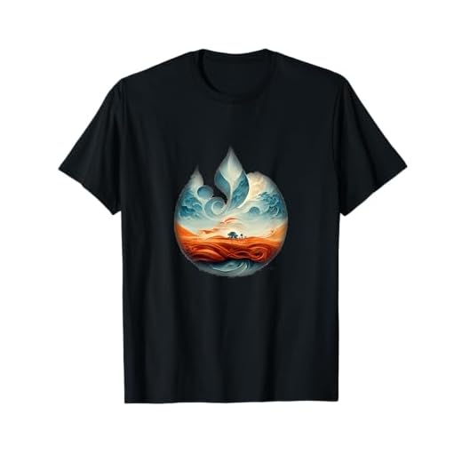 Water Fire Earth Wind のロゴ入り Tシャツ