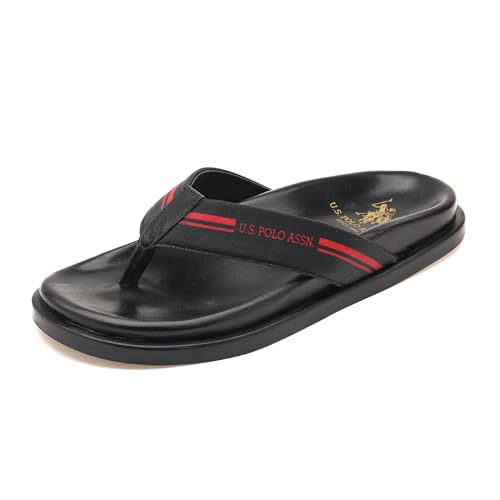 Image of U.S. Polo Assn. Men's Leather Slipper