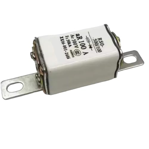 Fusible cerámico de acción rápida de 100A y 500V modelo RS3 4
