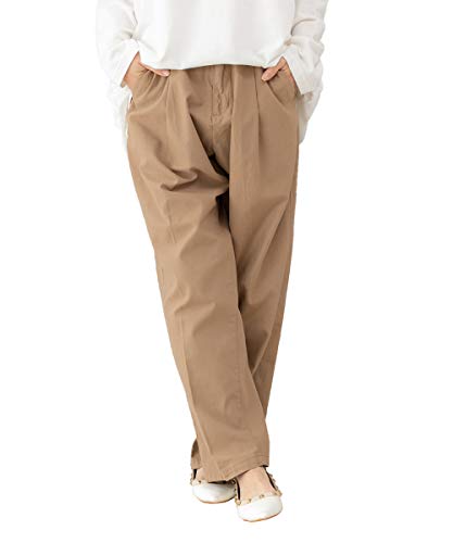 [ハッピー ホヌ] BE L 大きい サイズ 柔らかい カワイイ ファスナー ワイドパンツ 可愛い ズボン バルーン ルームウェアー スラックス アラジン ロング コットン サルエル 夏 大きな ラージサイズ オシャレ 七分 秋 セクシー 女の子 ガウチョ 女性 キレイメ ミセス 100% 体型カバー ママ ルームウェア レデイース 大人 女子 ギャル 服 ラクチン 楽 婦人 夫人 フジン 女 レディー ガール ダメージ ゴム ガールズ フリンジ ハイウエスト 綿 デニムパンツ ロングパンツ オールシーズン ウエストゴム お洒落 人気 通勤 深め ストレッチ カッコイイ 涼しい 部屋着 冬 春夏 秋冬 春秋 50代 オフィス カジュアル ベイカーパンツ 大きめ 細すぎない シェフパンツ 作業着 ロング丈 40代 イージーパンツ cotton 綿100 太め 長め クロップド サマー ウエスト ゴムパンツ 夏物 無地 チノパン ハイウェスト チノパンツ 楽ちん アウトドア ポケット チノ ジッパー カッコいい 春 夏用 ガウチョパンツ ストレート リラックス 薄手 通気性