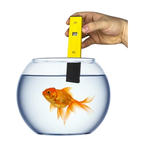 Medidor de Ph para Hidroponia de Água Caneta Testadora de Ph Digital 0,01 Tamanho de Bolso de Alta Precisão com Faixa de Medição de Ph de 0 A 14 para Consumo Doméstico, Piscina e Aquário