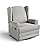 Storkcraft Serenity Wingback Upholstered Reclining Glider with USB from 