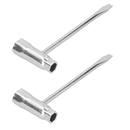 KIMISS T-Shape Kombi-Schlüssel Für Kettensägen – 2 Stück, 13x19 Mm, Für Poulan & Partner-Modelle