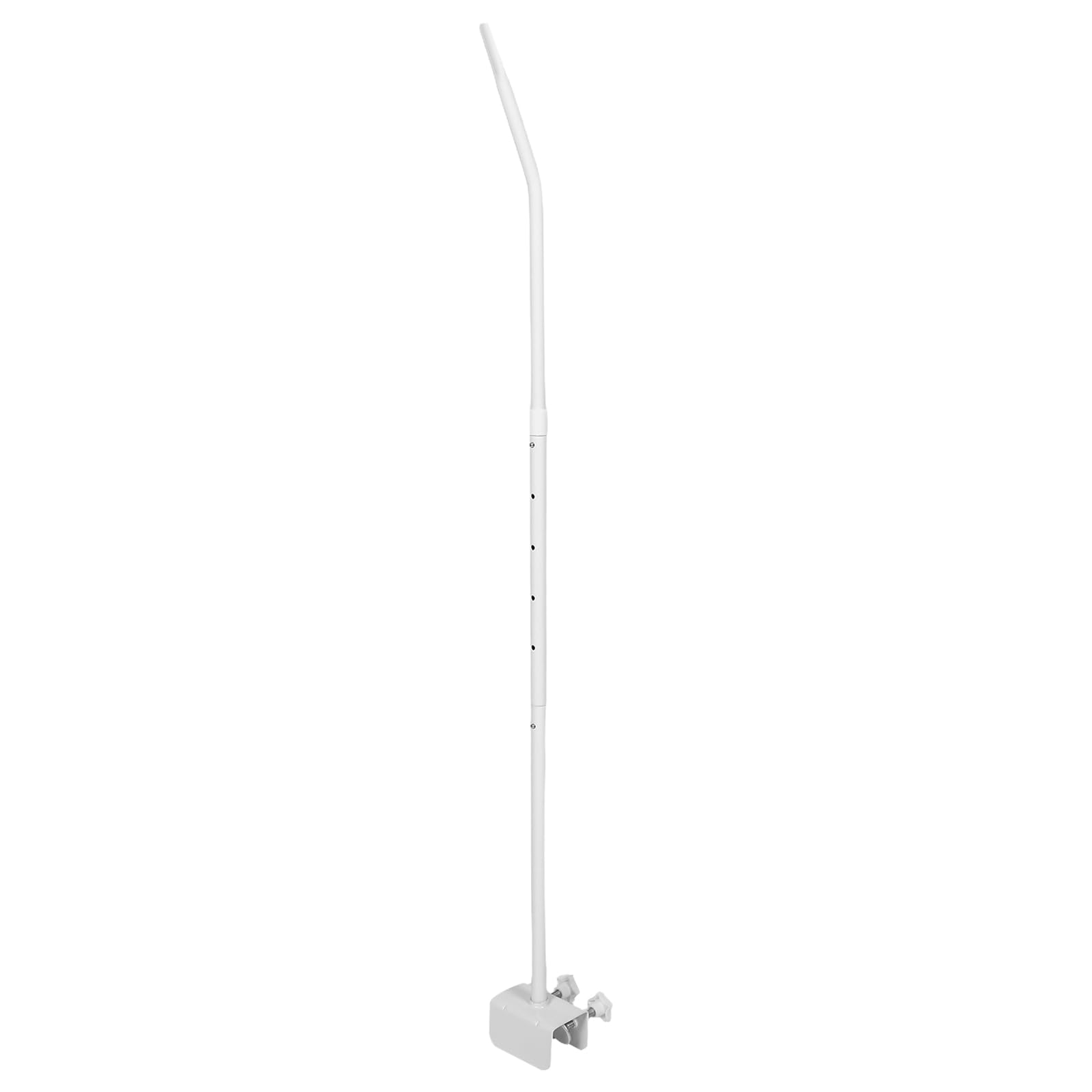 Garneck Supporto per Baldacchino per Ragazza Supporto per Zanzariera per Culla Telaio Regolabile Morsetto Doppio e Anelli Robusti Realizzato in Acciaio Pulito e Leggero per Cameretta