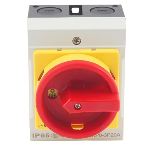 Isolateur disjoncteur DC pour automobile | Breaker manuel 20A étanche 4P tout-terrain