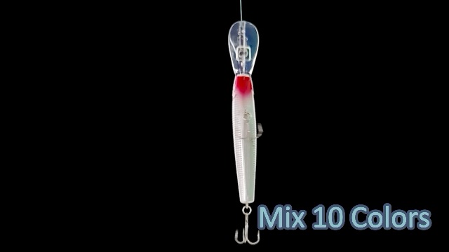 Fishing Lures Deep Diving Crankbait Rattle Minnow Jerkbait Walleye Lures