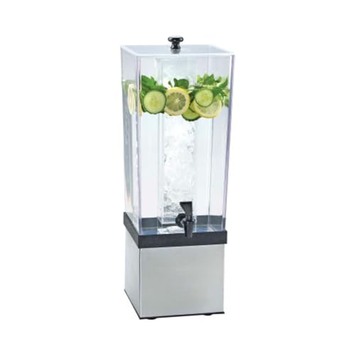 Cal-Mil 3324-3-55 Econo Beverage Dispenser, 3 gal, Stainless Steel