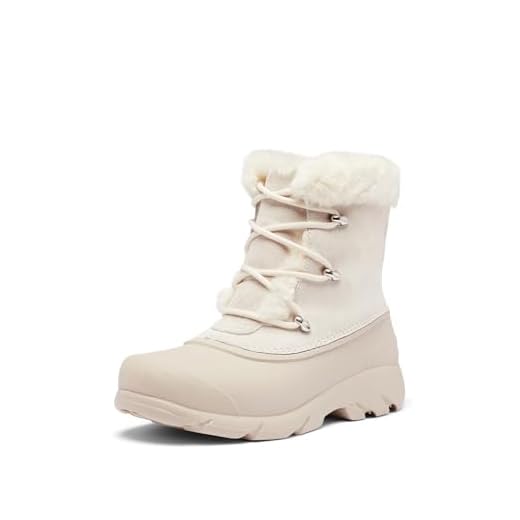 SOREL Women's Snow Angel Boot - Chalk, Light Clay - 11