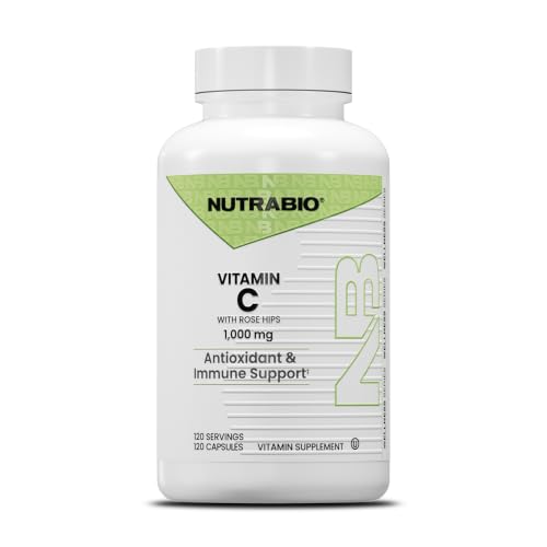 NutraBio Vitamin C with Rose Hips