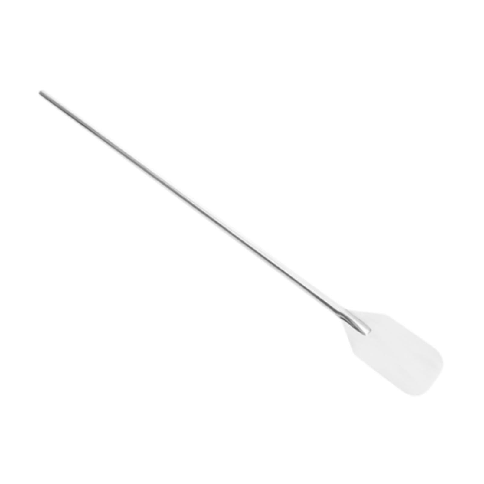 Colcolo Paleta mezcladora de Acero Inoxidable Herramienta para de Acero Inoxidable Fácil de Limpiar a Prueba de óxido Cuchara de Mango Largo para Uso, 48 Pulgadas