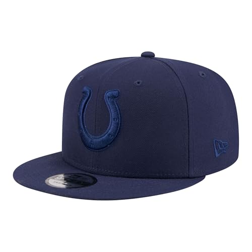 New Era Mens Navy Indianapolis Colts Colorpack 9FIFTY Snapback Hat