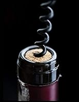 Wine Bottle Notebook: Wine Bottle and Corkscrew Journal, 8.5" x 11", 110 pages 1796950378 Book Cover