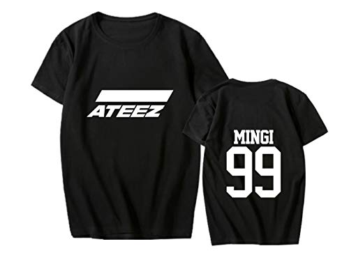 Photo de T-Shirt de Sport Kpop Manches Courtes Hong Joong Seong HWA Yun Ho Yeo Sang San Min Gi Woo Young Jong Ho Tshirts