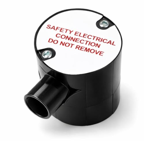 Image of Earth Connection Box for Earth Rod – BS7671 Warning Label, 20mm Conduit Compatible, M4 Screws, 50.8mm Fixing Centres (1)