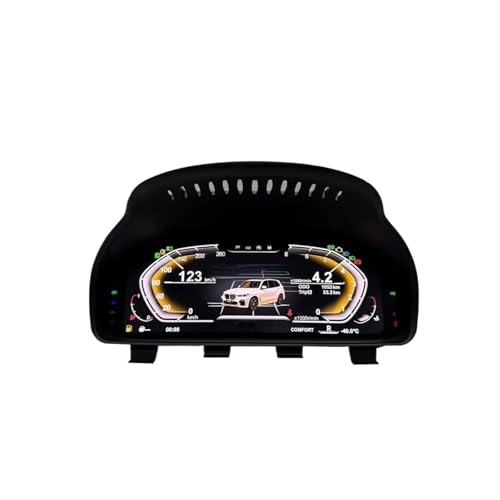 Cabina virtual para BMW Serie 5 F10 F11 F18, velocímetro LCD y mapas con Carplay