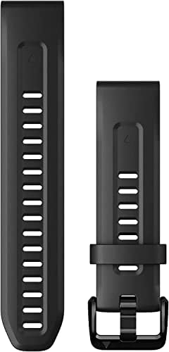 Garmin 010-13102-00 Pasek do Zegarka, Czarny, 20 mm