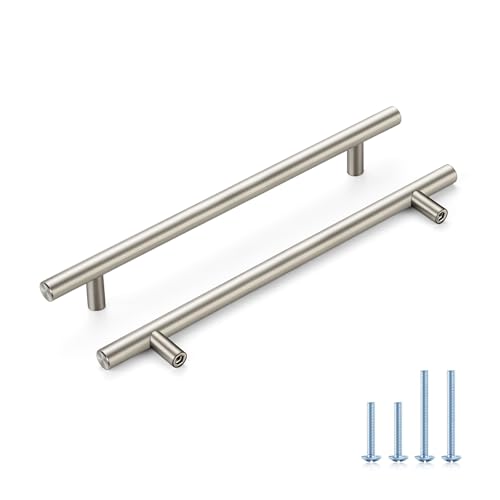 HOME EDIT Brushed Nickel Cabinet Handles, Drawer Pulls, 7-1/2 Inch, 10 Pack