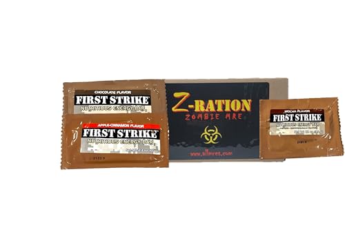 First Strik Bars Variety Pack 6 Bars (2 Mocha 2 Chocolate 2 Apple)