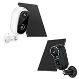 Solar Powered Outdoor Security Cameras Wireless, ZUMIMALL Solar Panel WiFi Wireless Cameras for Home...
