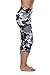Women's Printed Camouflage Pattern Regular and Plus Size Capri Leggings Pants