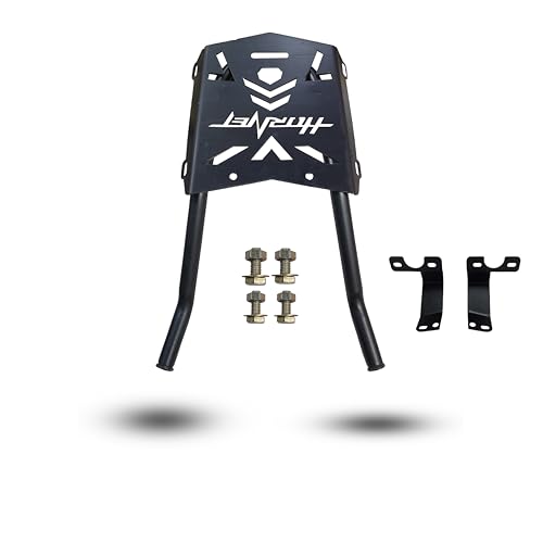 Image of Prime Quality Top Plate with Backrest Adjustable Compatible with Honda CB 125 Hornet NEW 2025 Model