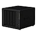 Synology DiskStation DS418 NAS Server with RTD1296 1.4GHz CPU, 2GB Memory, 64TB HDD Storage, 2 x 1GbE LAN Ports, DSM Operating System