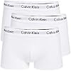 Calvin Klein Trunks de Tiro Bajo con Elasticidad de Algodón para Hombre, Paquete de 3 2