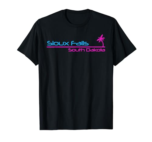 Retro Sioux Falls South Dakota T-Shirt