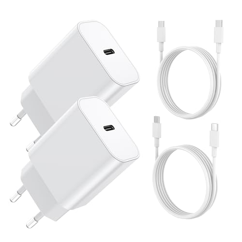Seadmit 20W USB C Adapter, USB-C Ladegerät kompatibel mit i-Phone 17/16/15/14/13 Plus Pro Max, i-Pad, Air-Pods, Samsung ...