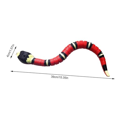 Jouet automatique pour chats et chatons, serpent électronique interactif de détection - 7