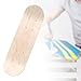 kowaku Blank Skateboard Deck DIY Painting Replacement Creativity Development Blank Longboard Painting Board for Children, 43cm No Wheels