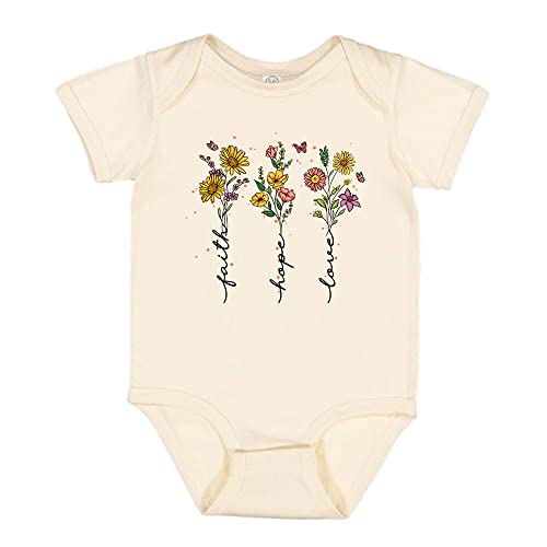 Christian Faith Hope Love Baby Infant Bodysuit