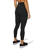 lululemon Align Hi-Rise Pant 25' (Black (cool-to-The-touch nulu), 6)