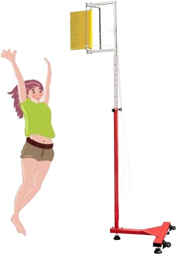 Entraîneur de saut vertical robuste et ajustable de 1,7 m à 3,6 m pour les jeunes