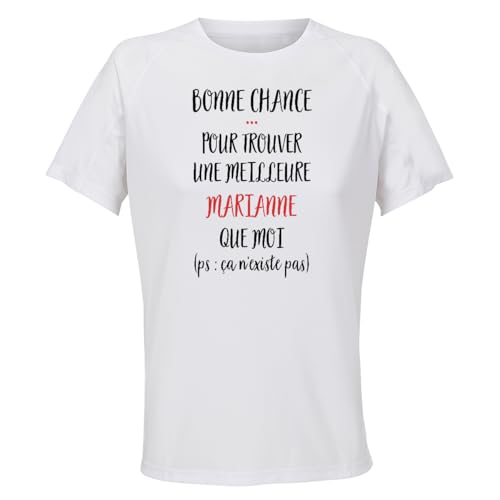 T-shirt respirant polyester sport femme Marianne anti-transpiration