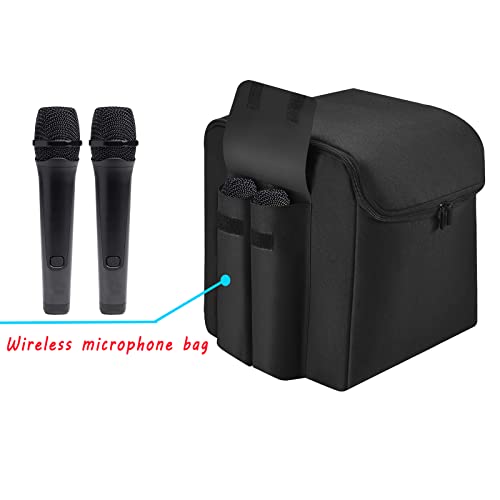 Hzycwgone Tasche für JBL Partybox Encore Essential, Partybox Encore Essential Schutzhülle, tragbar, für Reisen, Tragetasche mit Schultergurt (Schwarz)