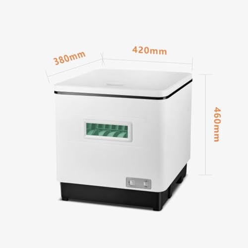 PUFAHAU Dishwashers- One-touch Household Tabletop Dishwasher Hot Water Washing UV Drying Countertop Dishwasher Perfect for Home, Apartments & RVs - Image 2