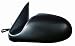 Depo 315-5406L3ED Flat Black Driver Side Power Non-Heated Mirror