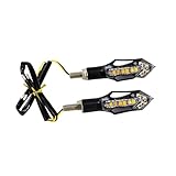 Clignotant pour moto, faible consommation de chaleur, plus sûr que les lampes à incandescence, longue durée de vie, réduisant ainsi les problèmes liés au remplacement fréquent des ampoules.