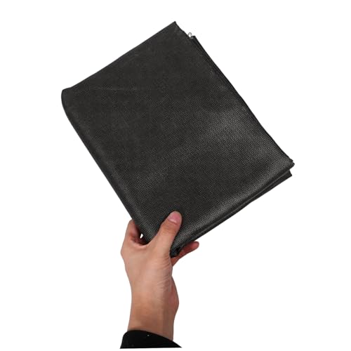 Tapis ignifuge barbecue extérieur réutilisable protège sol noir gaz