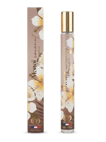 CP Monoï Coconut Eau de Parfum, Designe en France, Flacon Spray, 35 ml