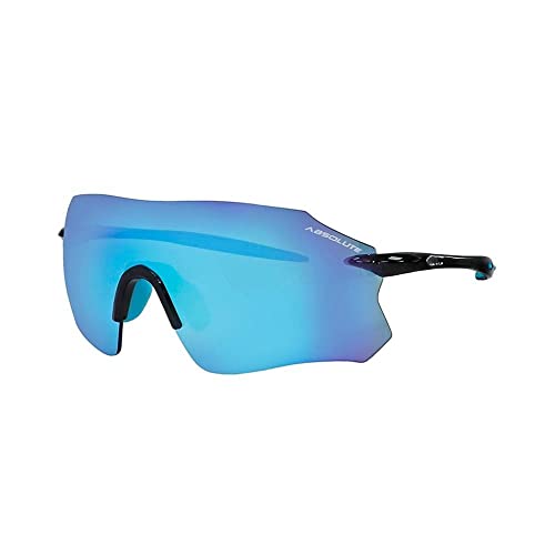 Óculos Ciclismo Absolute Prime SL Azul UV400 Sem Armação Bike Mtb