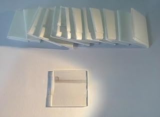 Occus High-Purity Quartz Substrate-JGS1-UV-transmitting-25.4 * 25.4 * 2mm Double-Sided Polishing-Coating-Experimental Use