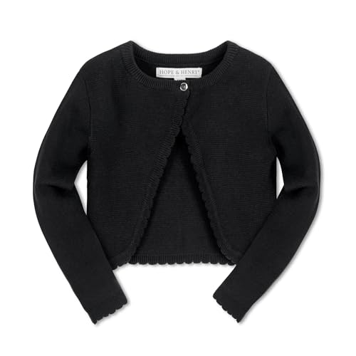 Image of Hope & Henry Girls' Milano Stitch Cardigan Sweater