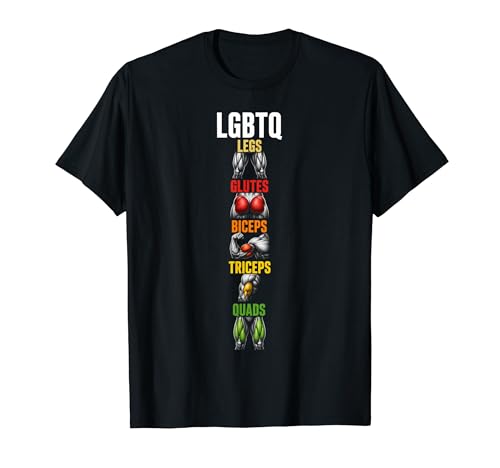 LGBTQ Legs Glutes Biceps Triceps Quads Gym T�V���c