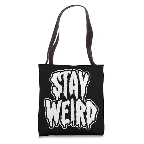 Stay Weird Tote Bag miniatura 1