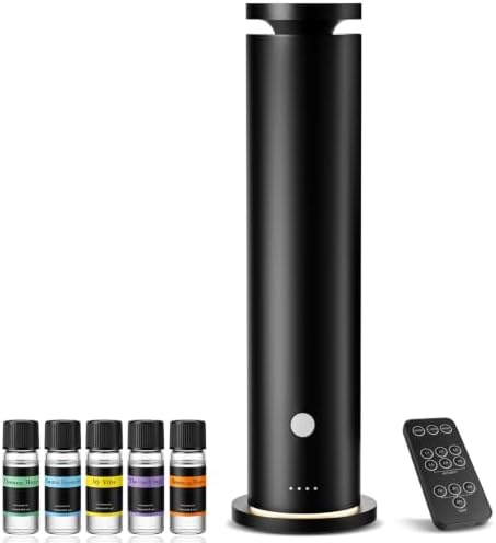 Waterless Diffuser with 5 Essential Oils Set, Hotel Collection Sc...