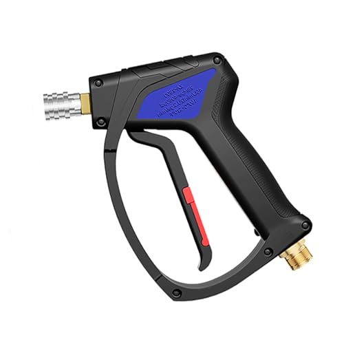 Beimus Pistolas de espuma de alta presión para lavado de nieve, kits de pistolas de agua para lavado de automóviles con boquillas, adaptador de conexión rápida de 14 mm