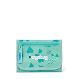 ergobag Brustbeutel Kleingeldfach, mit Sichtfenster, Geldbeutel für Kinder, zum Umhängen, mit Klettverschluss ReitBärtraum - Türkis