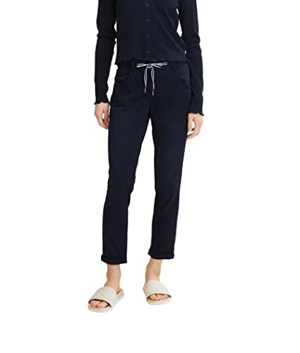 TOM TAILOR Damen Tapered Relaxed Jeans blau Gr 34 28
